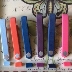 NWOT Lot of 6 FitBit Alta silicone bands